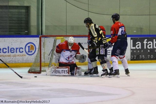 Photo hockey match Rouen - Angers  le 17/01/2017