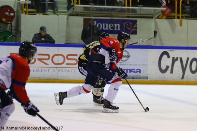 Photo hockey match Rouen - Angers  le 17/01/2017