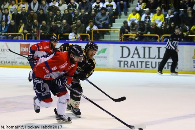 Photo hockey match Rouen - Angers  le 17/01/2017