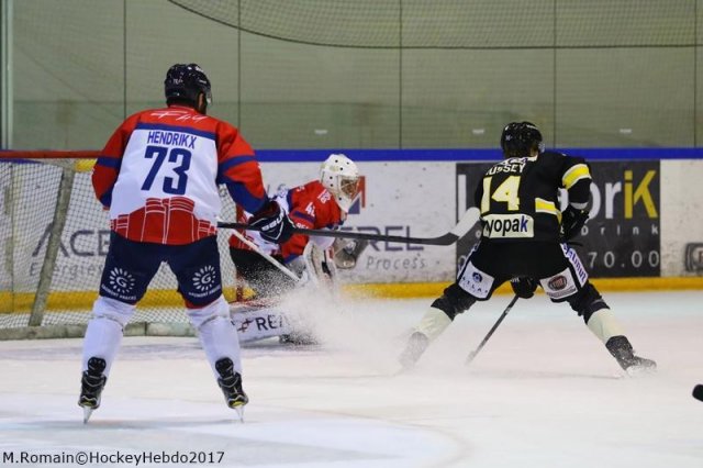 Photo hockey match Rouen - Angers  le 17/01/2017