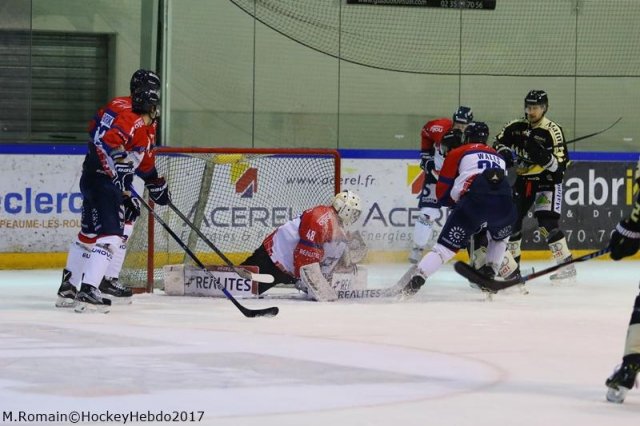 Photo hockey match Rouen - Angers  le 17/01/2017