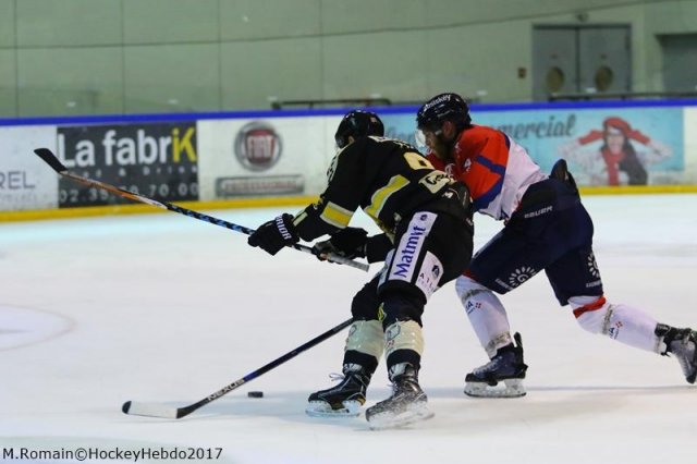 Photo hockey match Rouen - Angers  le 17/01/2017