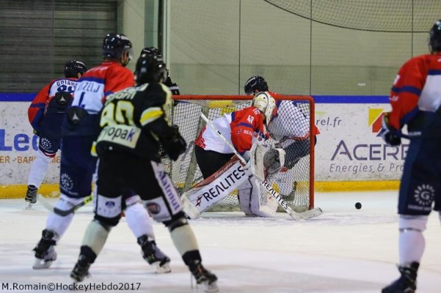 Photo hockey match Rouen - Angers  le 17/01/2017