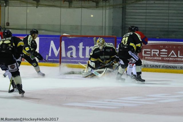 Photo hockey match Rouen - Angers  le 17/01/2017