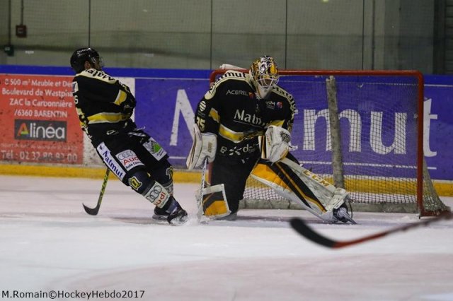 Photo hockey match Rouen - Angers  le 17/01/2017