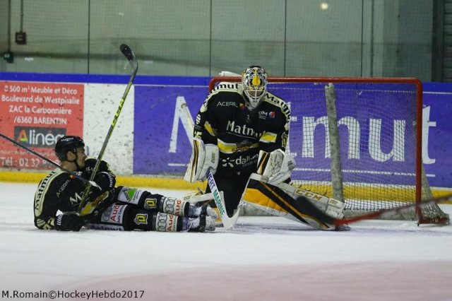 Photo hockey match Rouen - Angers  le 17/01/2017