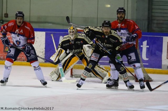Photo hockey match Rouen - Angers  le 17/01/2017