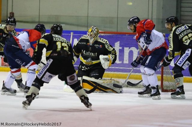 Photo hockey match Rouen - Angers  le 17/01/2017