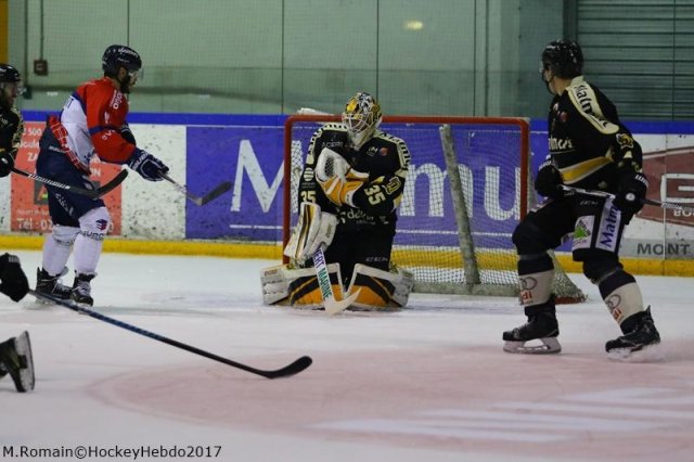 Photo hockey match Rouen - Angers  le 17/01/2017