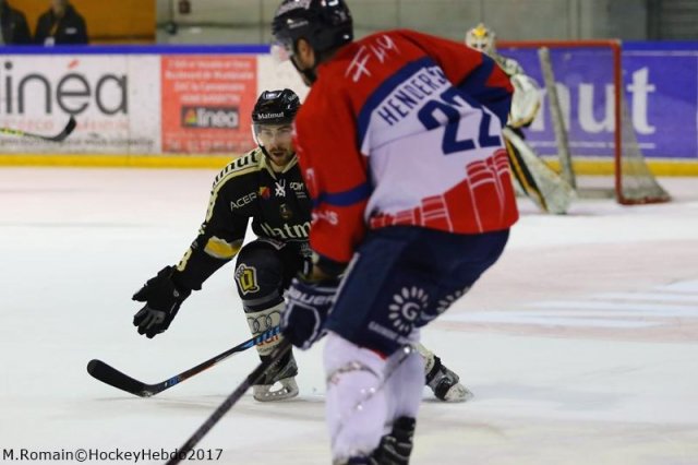 Photo hockey match Rouen - Angers  le 17/01/2017