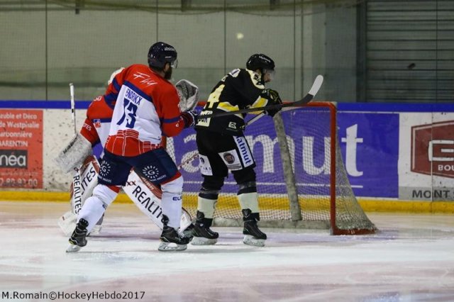 Photo hockey match Rouen - Angers  le 17/01/2017