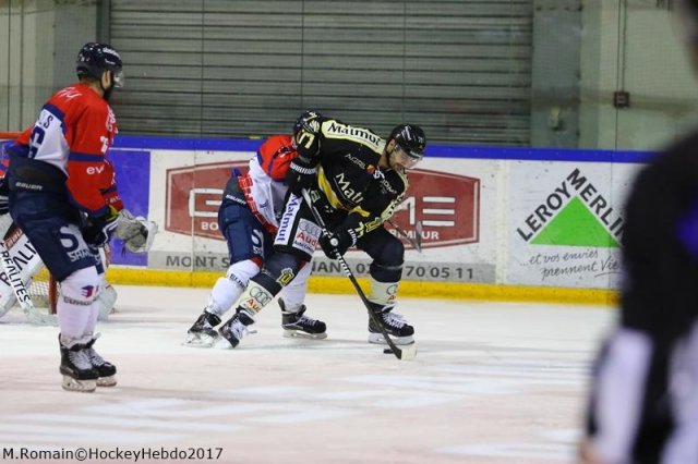Photo hockey match Rouen - Angers  le 17/01/2017