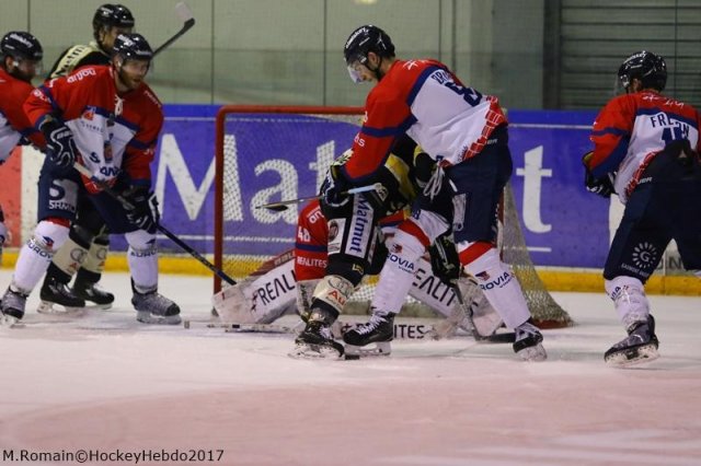 Photo hockey match Rouen - Angers  le 17/01/2017