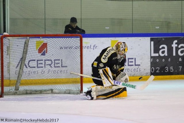 Photo hockey match Rouen - Angers  le 17/01/2017
