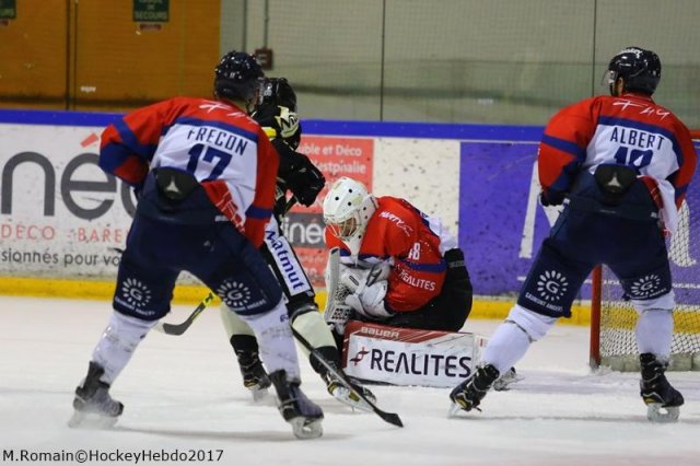 Photo hockey match Rouen - Angers  le 17/01/2017