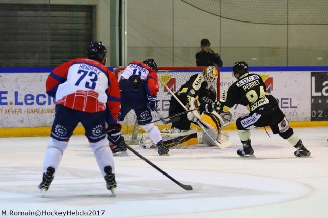Photo hockey match Rouen - Angers  le 17/01/2017