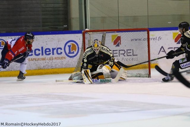 Photo hockey match Rouen - Angers  le 17/01/2017