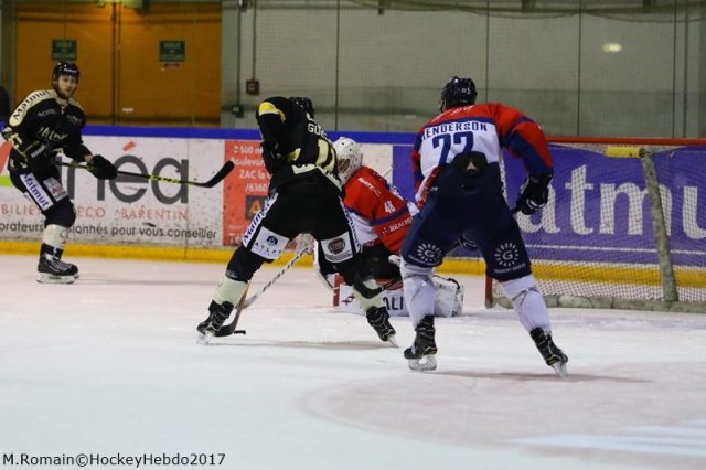 Photo hockey match Rouen - Angers  le 17/01/2017
