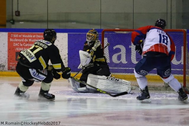 Photo hockey match Rouen - Angers  le 17/01/2017