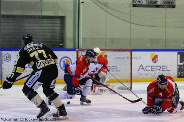 Photo hockey match Rouen - Angers  le 17/01/2017