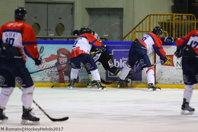 Photo hockey match Rouen - Angers  le 17/01/2017