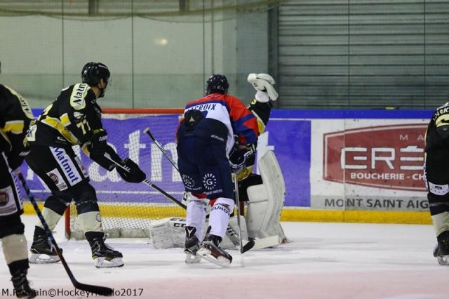 Photo hockey match Rouen - Angers  le 17/01/2017