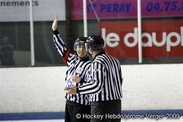 Photo hockey match Valence - Montpellier  le 07/02/2009