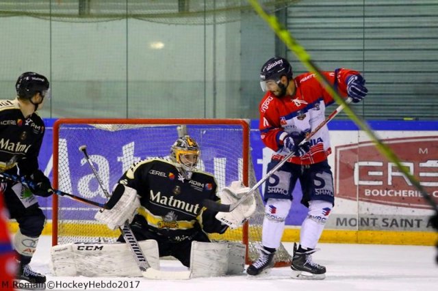 Photo hockey match Rouen - Angers  le 17/01/2017