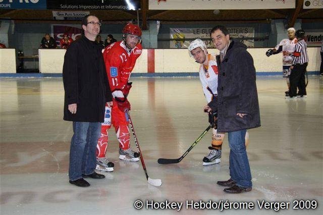 Photo hockey match Valence - Montpellier  le 07/02/2009