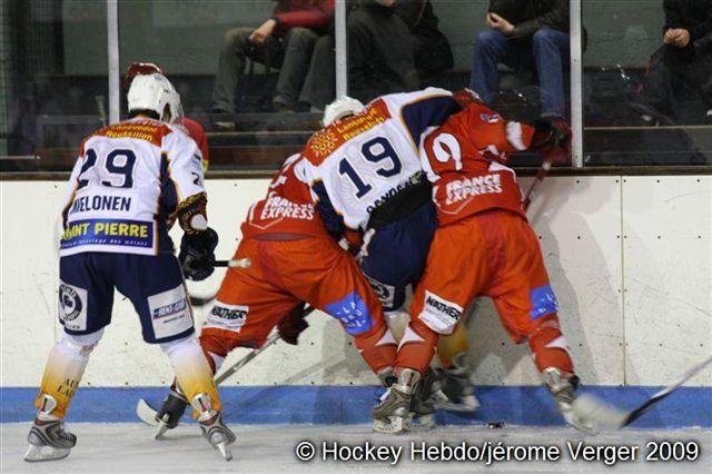 Photo hockey match Valence - Montpellier  le 07/02/2009