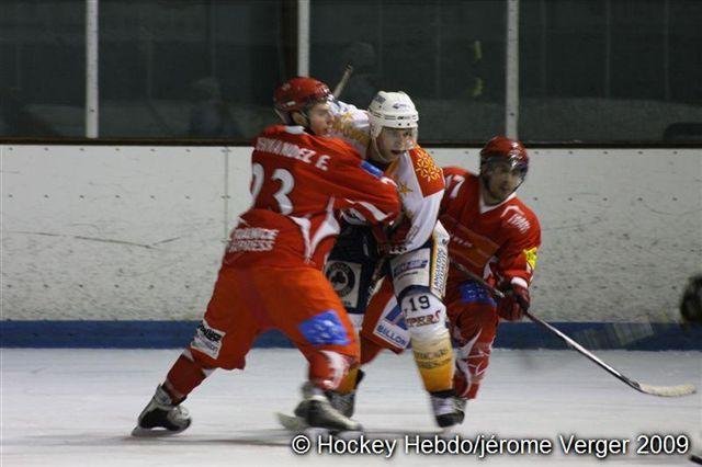 Photo hockey match Valence - Montpellier  le 07/02/2009