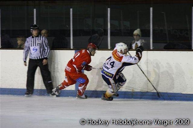 Photo hockey match Valence - Montpellier  le 07/02/2009