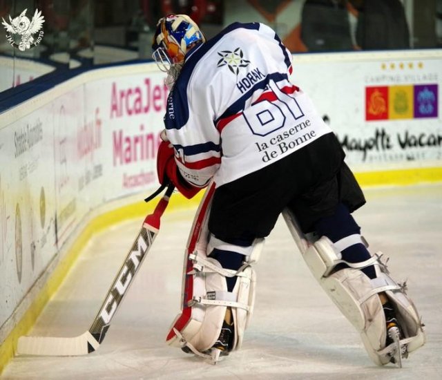 Photo hockey match Bordeaux - Grenoble  le 17/01/2017