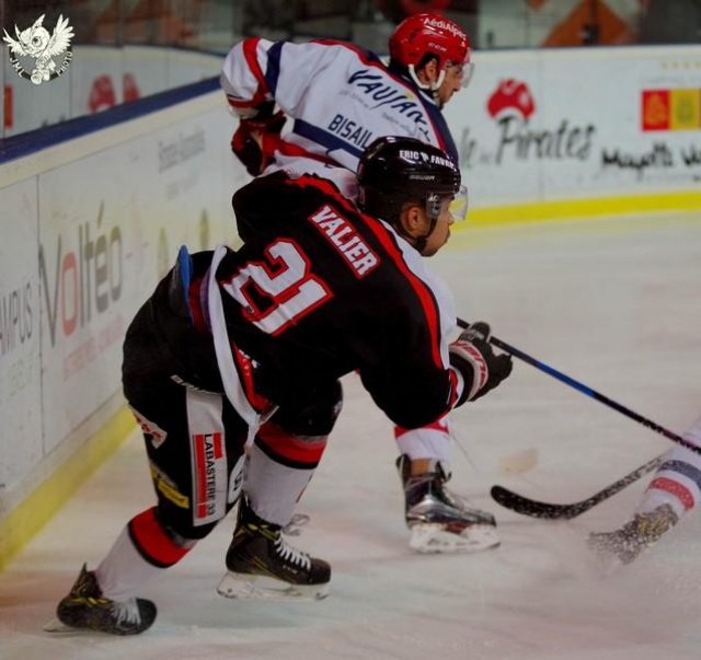 Photo hockey match Bordeaux - Grenoble  le 17/01/2017