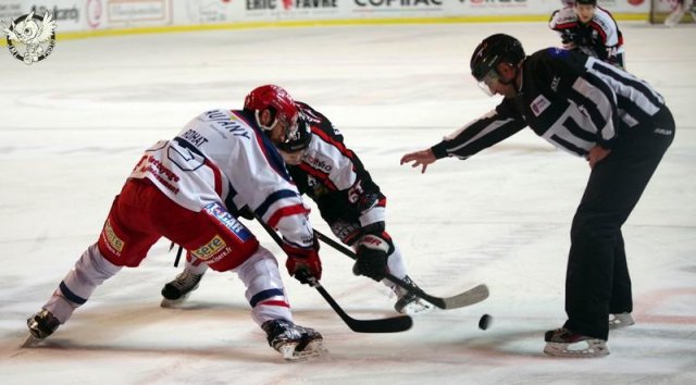Photo hockey match Bordeaux - Grenoble  le 17/01/2017