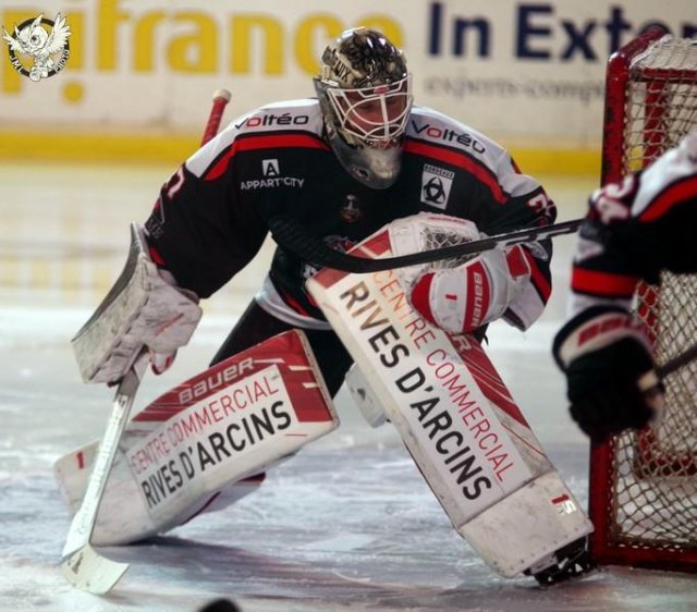 Photo hockey match Bordeaux - Grenoble  le 17/01/2017