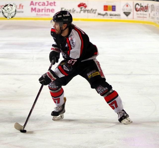 Photo hockey match Bordeaux - Grenoble  le 17/01/2017