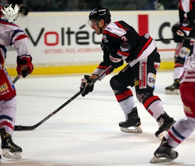 Photo hockey match Bordeaux - Grenoble  le 17/01/2017
