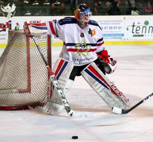 Photo hockey match Bordeaux - Grenoble  le 17/01/2017
