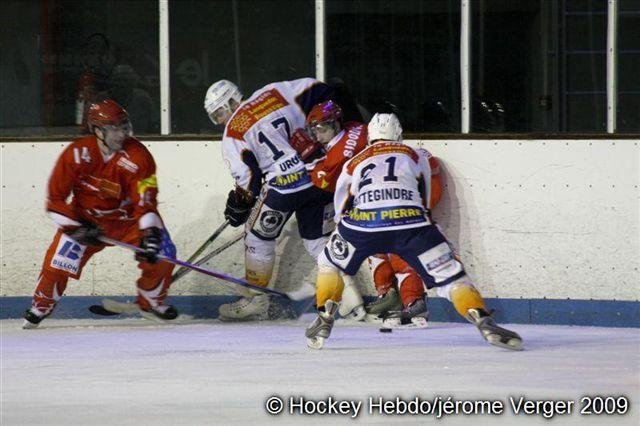 Photo hockey match Valence - Montpellier  le 07/02/2009