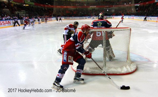 Photo hockey match Grenoble  - Chamonix / Morzine le 20/01/2017