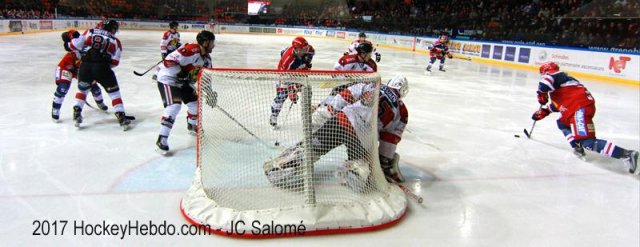 Photo hockey match Grenoble  - Chamonix / Morzine le 20/01/2017