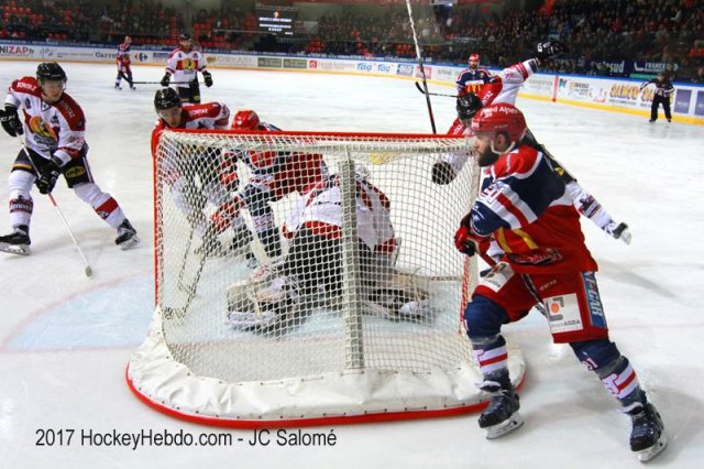 Photo hockey match Grenoble  - Chamonix / Morzine le 20/01/2017