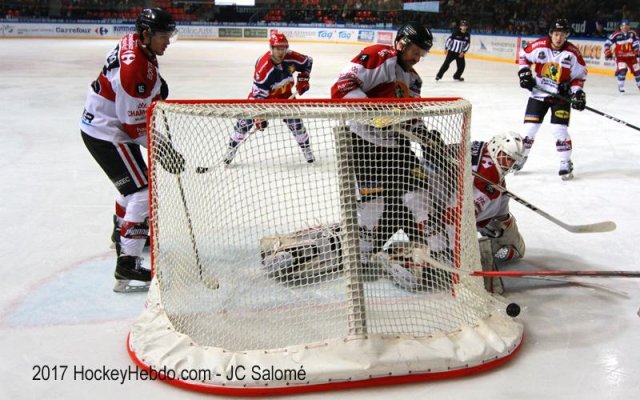 Photo hockey match Grenoble  - Chamonix / Morzine le 20/01/2017