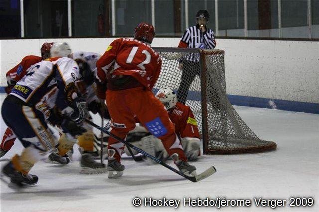 Photo hockey match Valence - Montpellier  le 07/02/2009