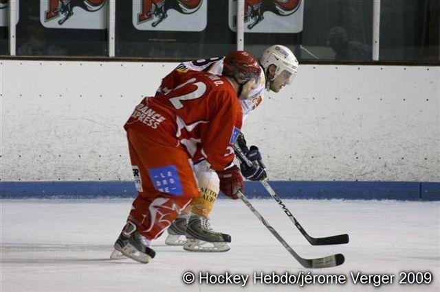 Photo hockey match Valence - Montpellier  le 07/02/2009