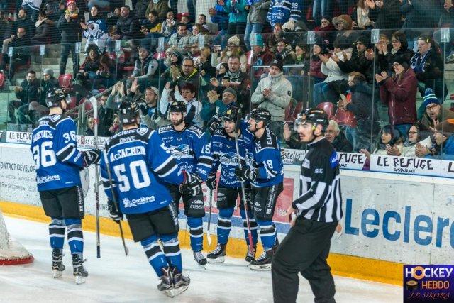 Photo hockey match Gap  - Strasbourg  le 20/01/2017