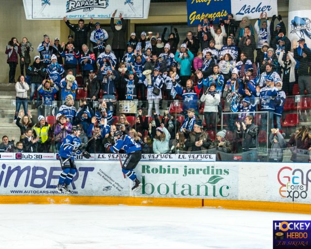 Photo hockey match Gap  - Strasbourg  le 20/01/2017