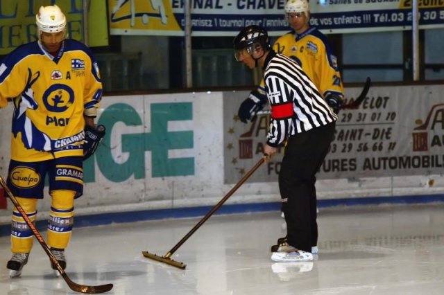 Photo hockey match Epinal  - Chamonix  le 27/01/2009