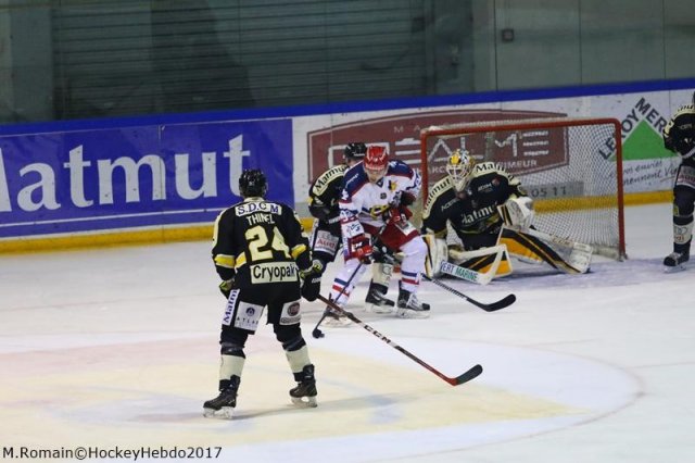 Photo hockey match Rouen - Grenoble  le 22/01/2017